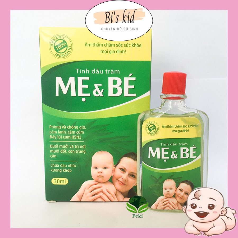 Dầu tràm Mẹ và bé cho bé sơ sinh