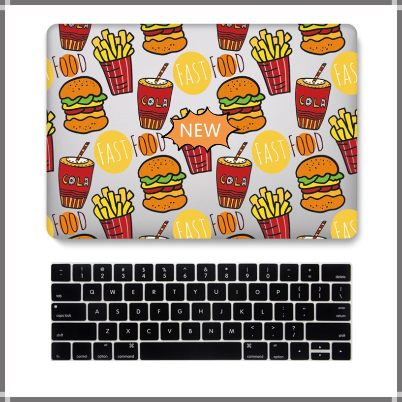 M2 Air13 A2681 Rainbow Pattern For Macbook case 2021 Pro14：A2442Air Pro Retina 11 12 13 15 16" Protector case Cartoon Keyboard cover 2018 2019 2020