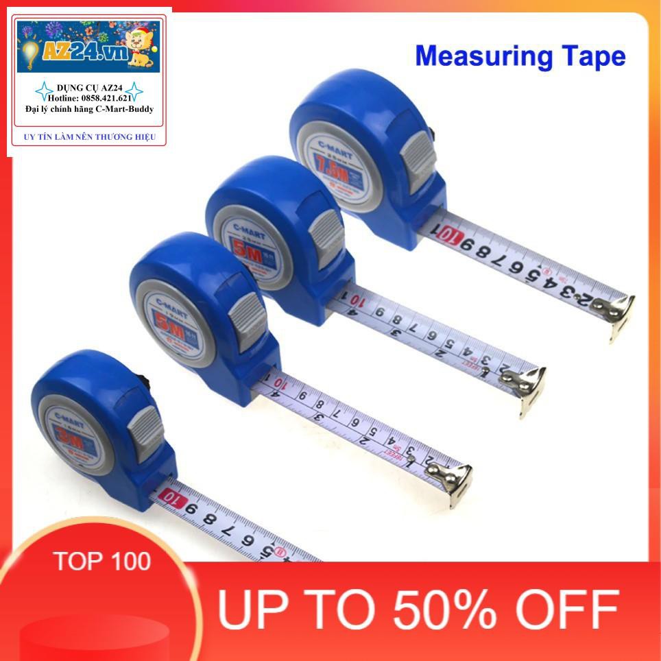 Thước cuộn 5x19mm D0002-519-QG C-MART ngoisaoleloi1808