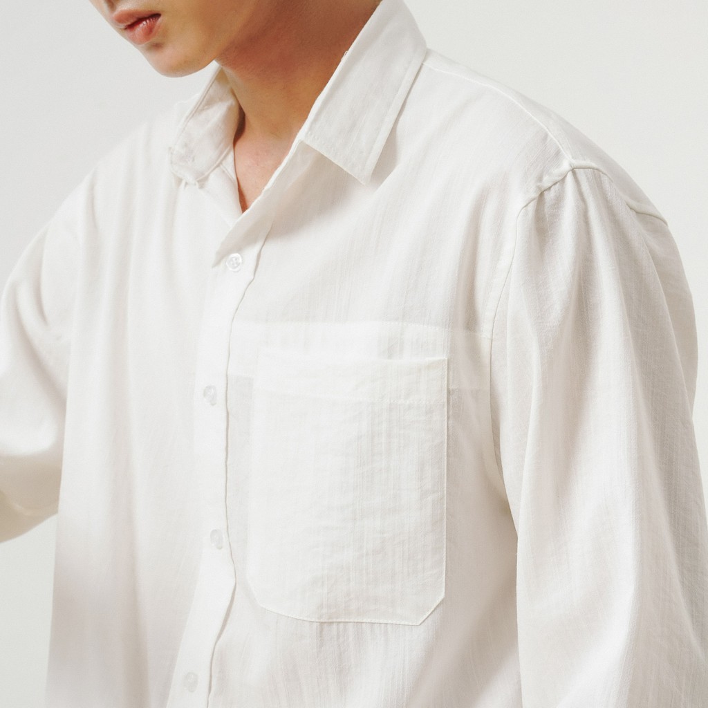 Áo Sơ Mi Dài Tay Cổ Đức Nam Cài Cá UNICUS Innova Shirt | BigBuy360 - bigbuy360.vn