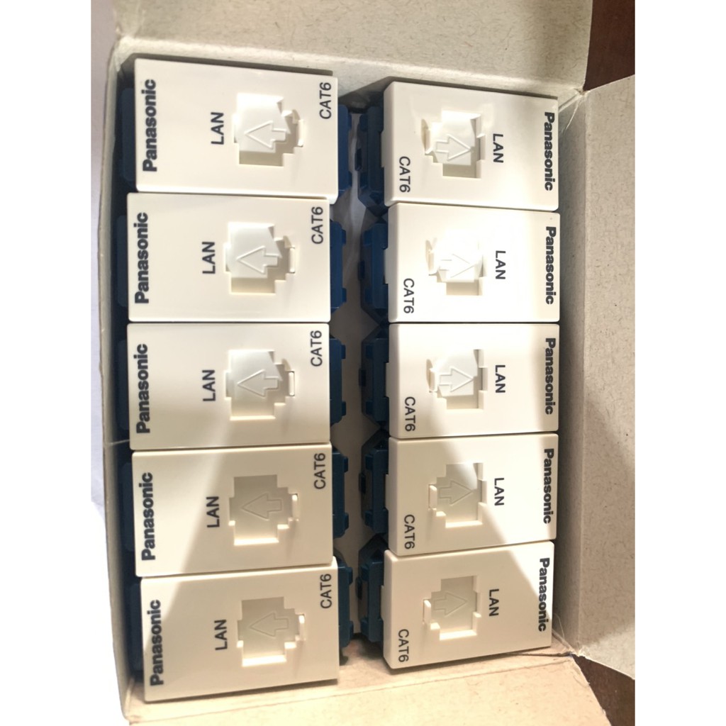 ✨FREESHIP✨ Ổ CẮM MẠNG PANASONIC CAT6 DÒNG WIDE