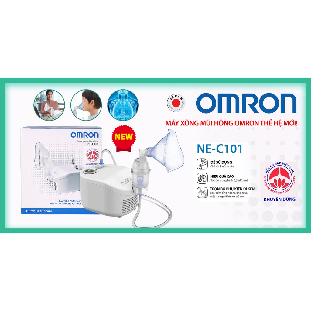 Máy xông mũi họng Omron NE-C101