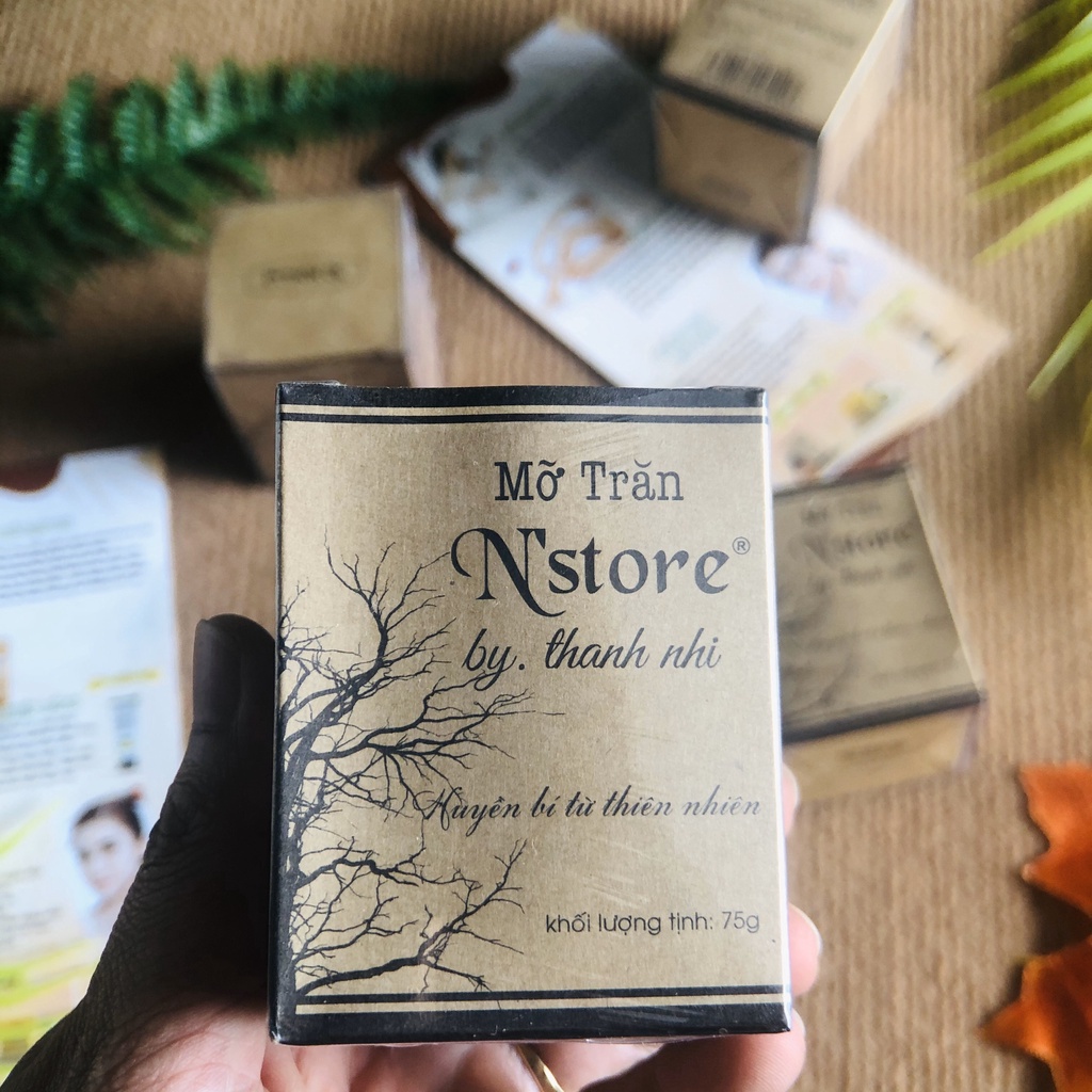Mỡ Trăn nguyên chất N'store by Thanh nhi[ CHÍNH HÃNG], mỡ trăn gia nhiệt, mỡ trăn triệt lông_75g | BigBuy360 - bigbuy360.vn