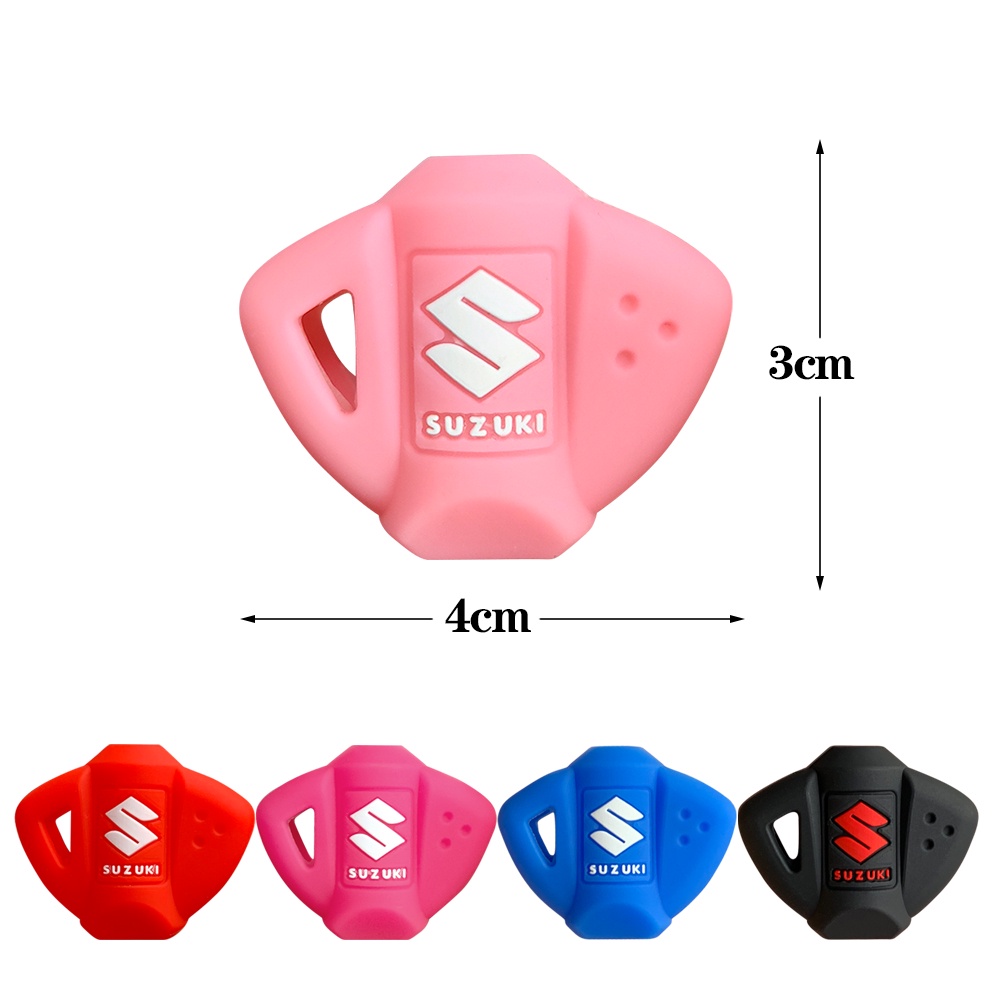 Chìa khóa Suzuki Vỏ cao su Vỏ silicon chính Hộp bảo vệ chìa khóa Chìa khóa xe máy Phụ kiện xe máy Đối với SUZUKI GSXR600 750 1000 1300 SV 650 1000 DL650