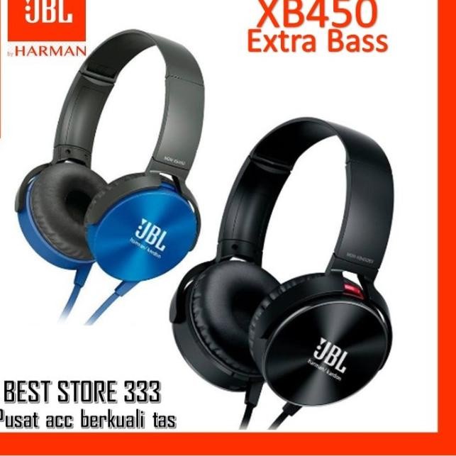 Tai Nghe JBL XB 450 / X20 BASS Cực Hay jack 3,5 mm cho điện thoại laptop , máy tính,...