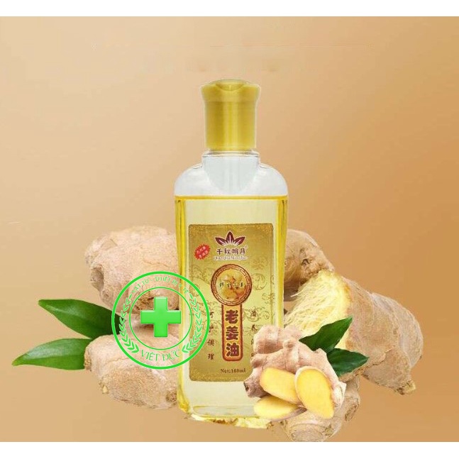 Tinh dầu gừng- tinh dầu ngải cứu dùng cho Massage-Hộp 180ml