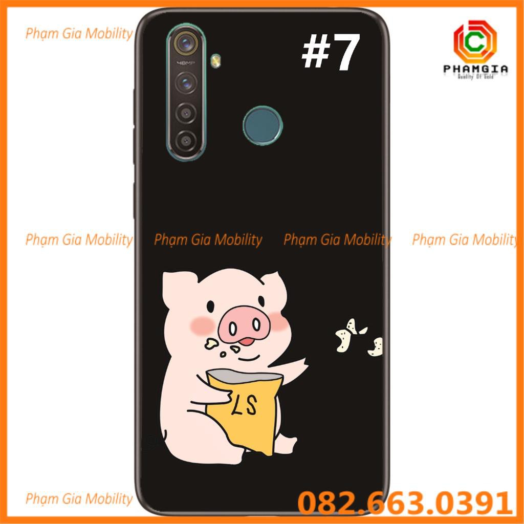 Ốp lưng DẺO ĐEN IN HÌNH nhiều mẫu đẹp Realme 5 Pro/ Realme Q/ Realme XT/Realme X2/Realme X lite