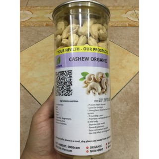Hạt điều hữu cơ LinMart 500 gram