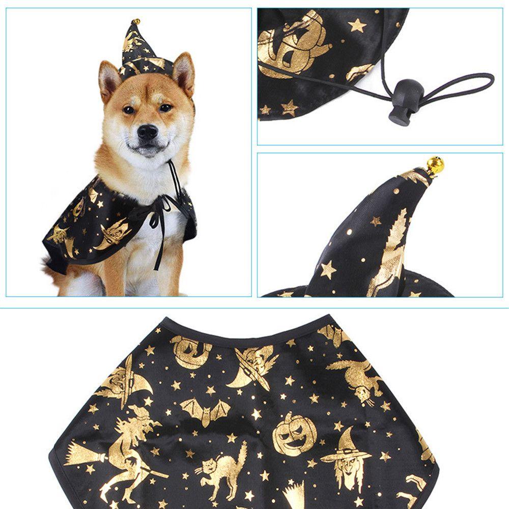 Suenin Bộ Đồ Hóa Trang Halloween Cho Thú Cưng Họa Tiết Hoạt Hình Chó Mèo