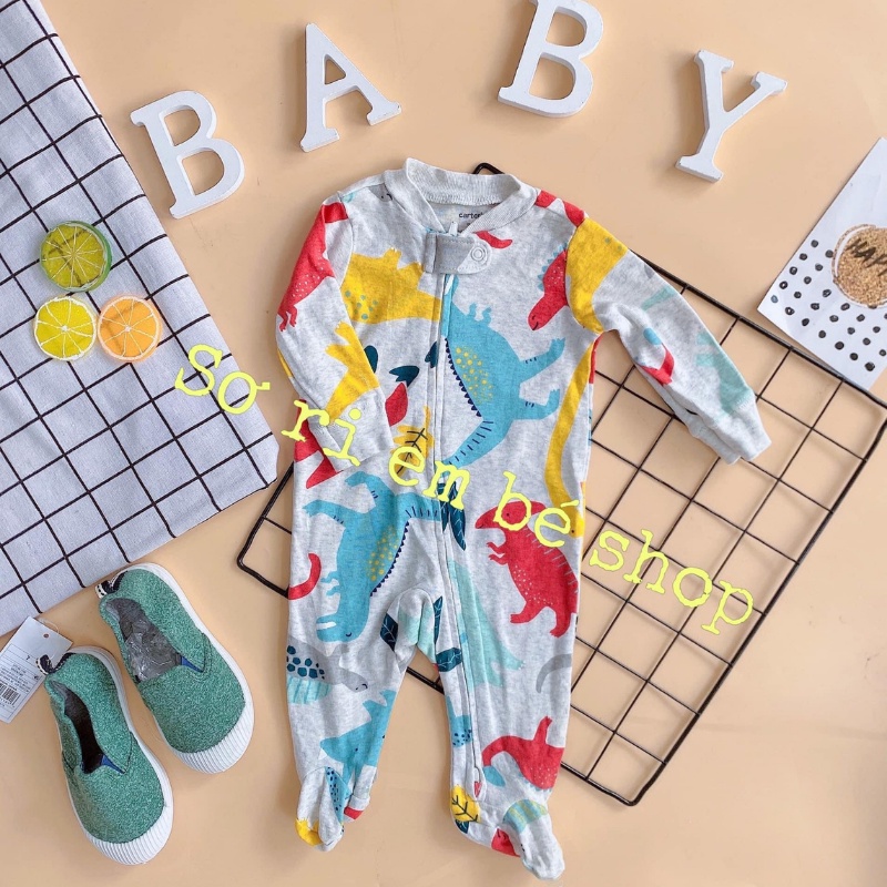 Bộ body cho bé dài tay MATYDO bodysuit cho trẻ sơ sinh liền tất cho bé 3-6 tháng