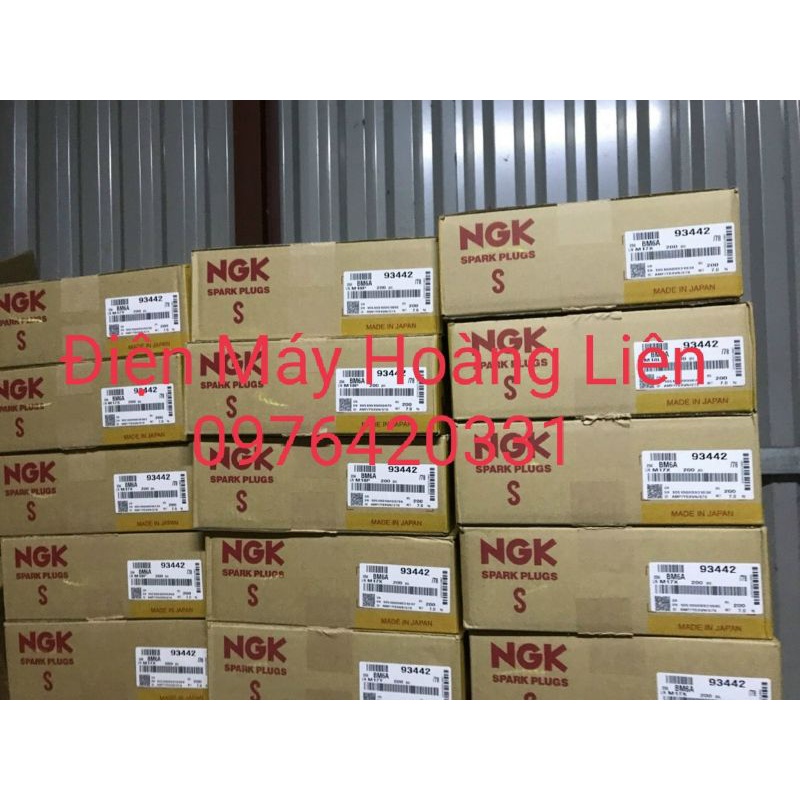 Buri máy cắt cỏ 2 thì, Buji máy cưa xích, Buji Made in Japan, Buji chân ngắn