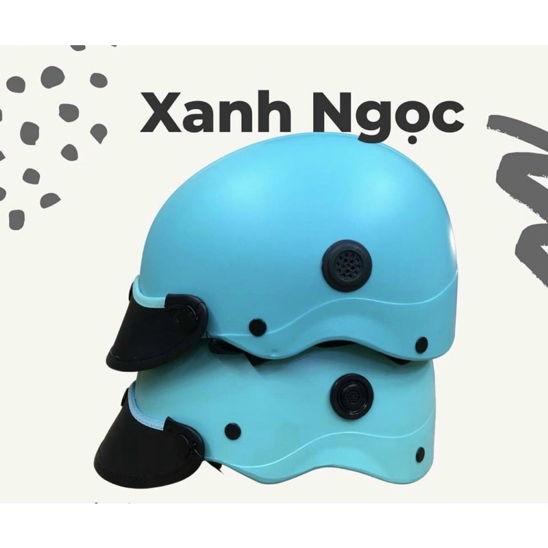 Mũ Bảo Hiểm Nửa Đầu Sơn Napoli DR01