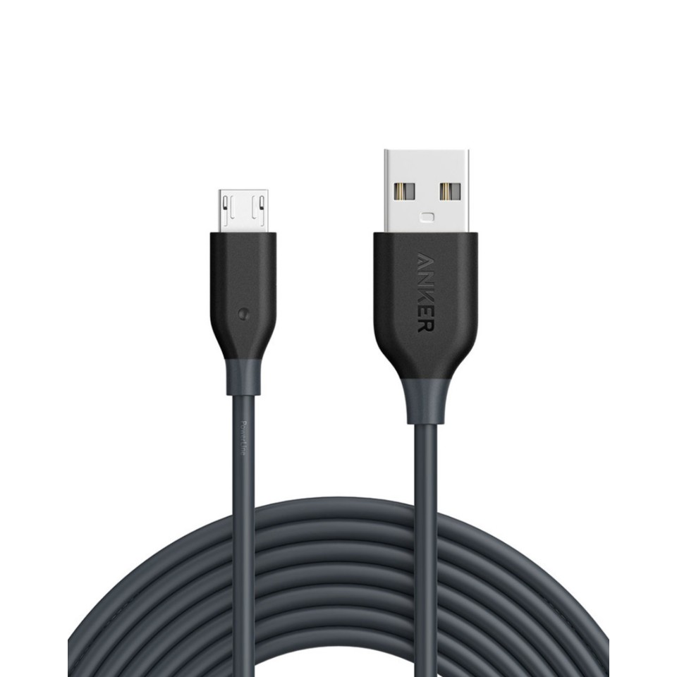 Cáp Micro USB Anker PowerLine - Dài 3m - A8134