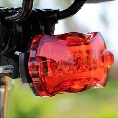 Đèn LED MOSOWORLD gắn phía sau xe đạp có 6 chế độ chiếu sáng tiện dụng