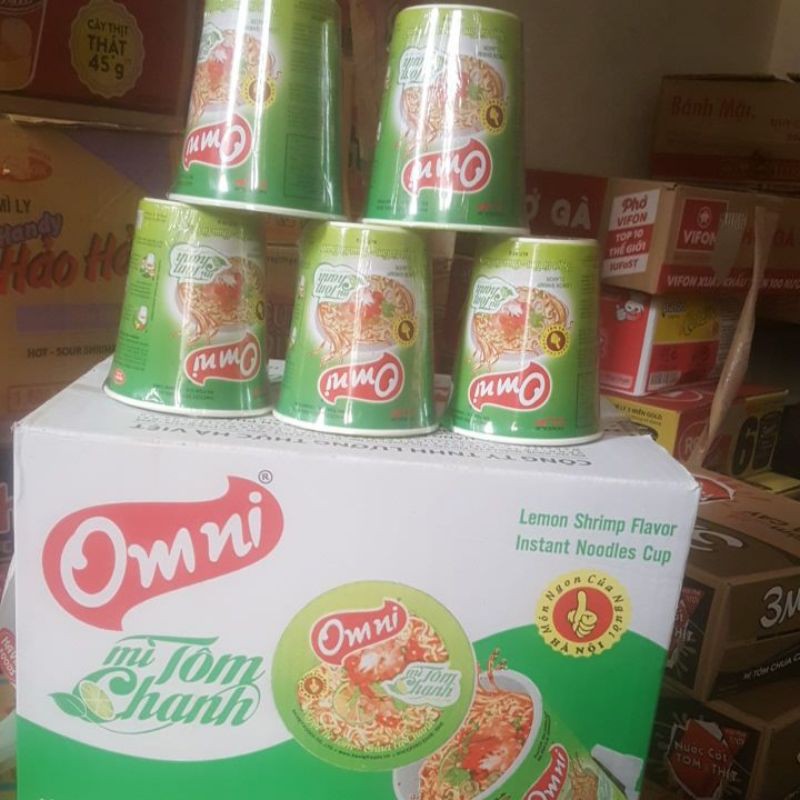 Combo 10 cốc mì omni chanh