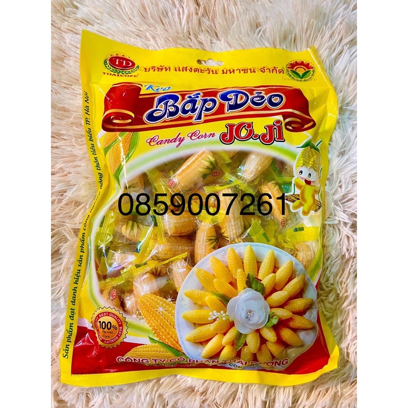 KẸO NGÔ DẺO - THẤY KẸO NGÔ LÀ THẤY TẾT GÓI 1kg