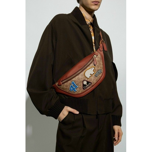 Belt Bag Coach unisex chuẩn auth