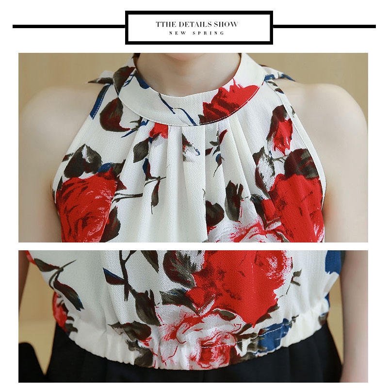 Áo Chiffon Sát Nách Thời Trang Hàn Quốc Dễ Phối Đồ Cho Nữ