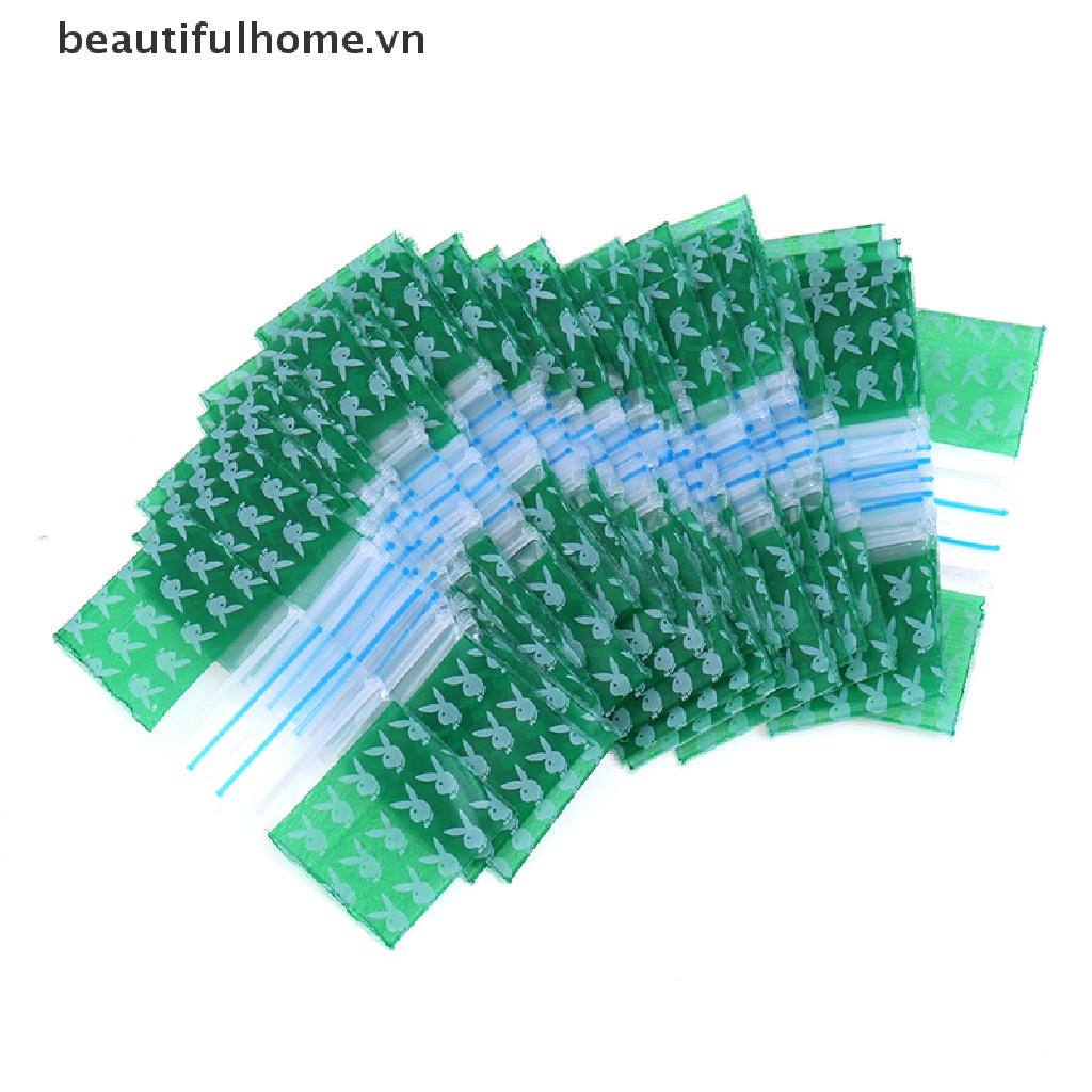 Bộ 100 Túi Zip Nhỏ Kích Thước 1.6x2 / 1.8x2.5 / 2.5x3