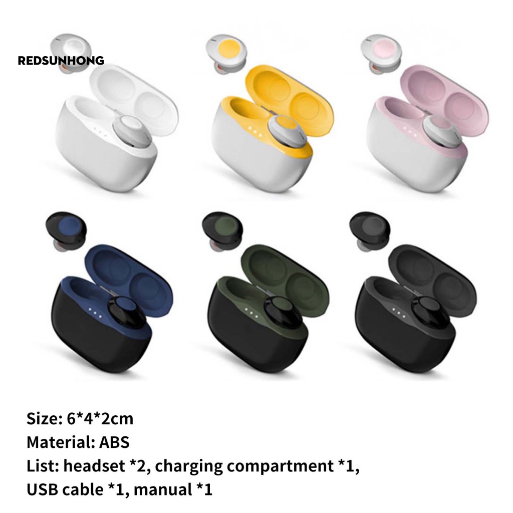 Tai Nghe Nhét Tai Bluetooth 5.0 Mini Thời Trang Thể Thao Chất Lượng Cao