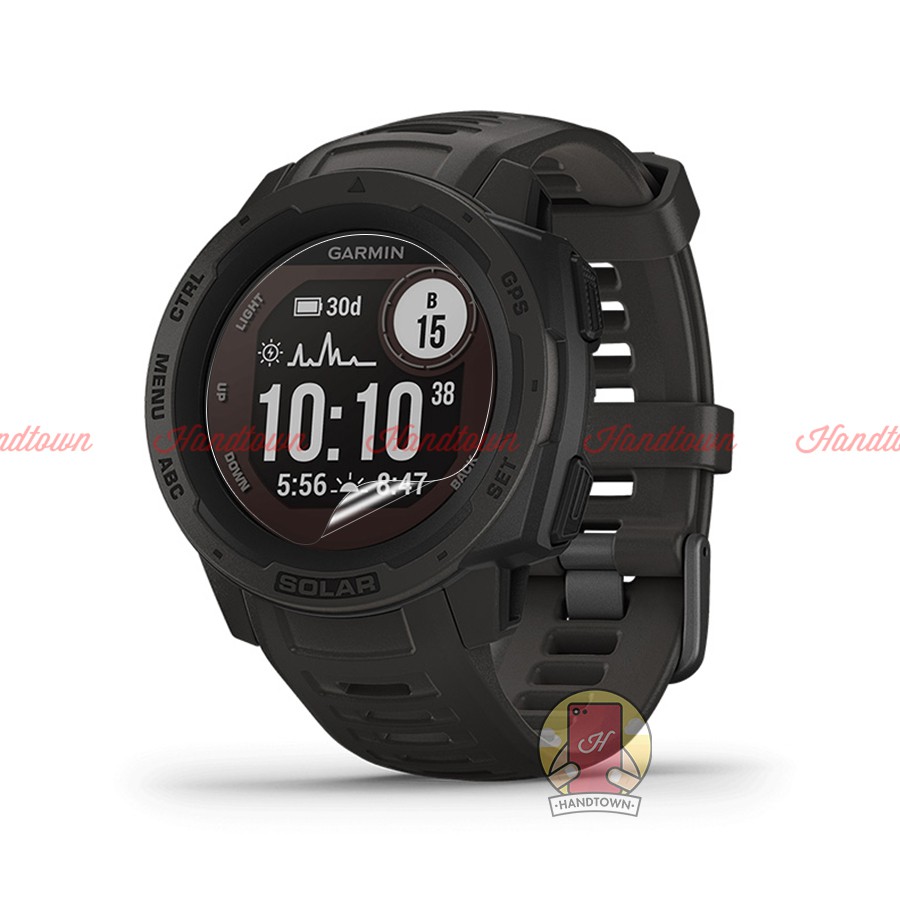 Miếng Dán Màn Hình PPF Cường Lực Dẻo Đồng hồ thông minh Garmin Instinct Solar Chống Xước Chống Va Đập Bảo Vệ Mặt Đồng Hồ