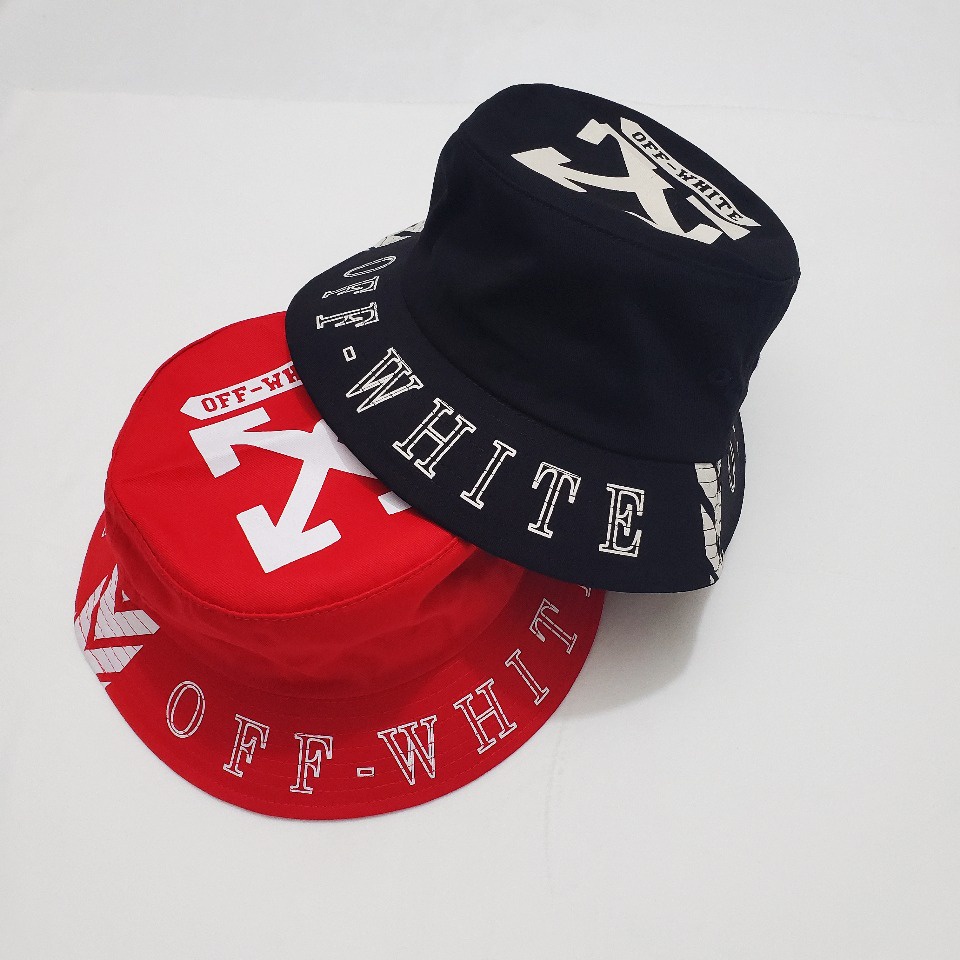 Nón Vành Thêu Chữ OFF-WHITE Dành Cho Cả Nam Và Nữ