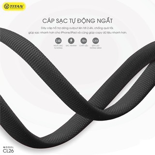 CÁP NGẮT TỰ ĐỘNG LIGHTNING TITAN CL26