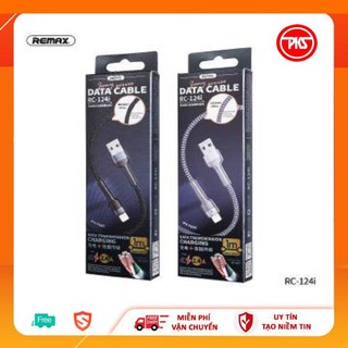 Cáp Sạc Iphone Siêu Bền Chính Hãng Remax Rc-124