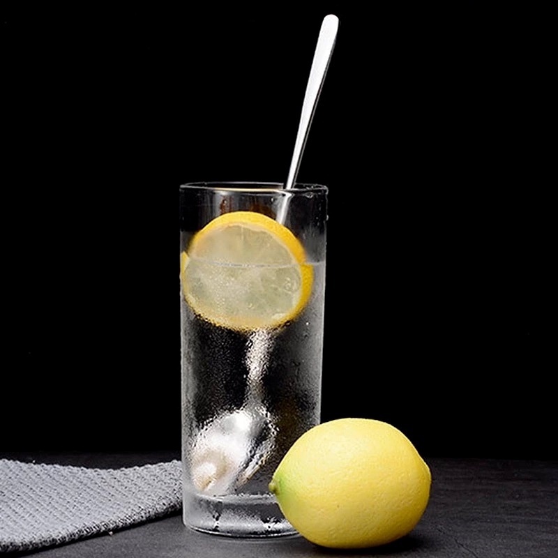 1 Muỗng Cà Phê/Nĩa Cán Dài Bằng Thép Không Gỉ