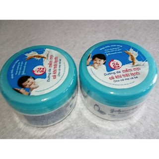 Kem dưỡng ẩm chứa sữa & gạo Johnson's Baby 50g - Xanh