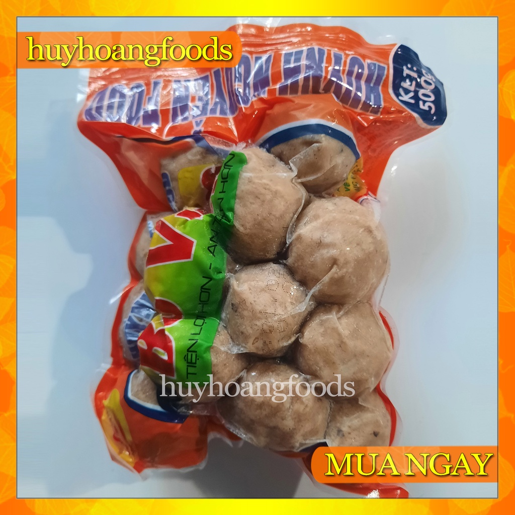 Bò Viên Đặc Biệt 18-20 Viên Gói 500gr [Giao Hỏa Tốc Biên Hòa]