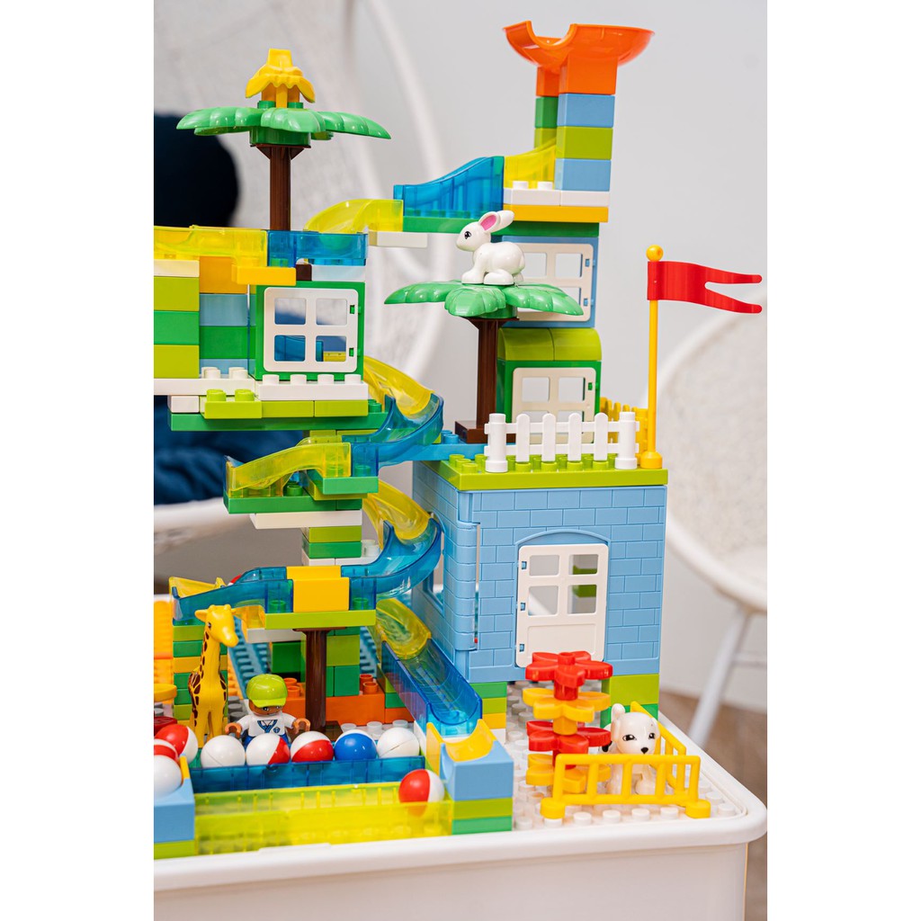 Bộ Xếp Hình Lego Duplo Khu Vườn, Cầu Trượt Vui Nhộn 243 Chi Tiết