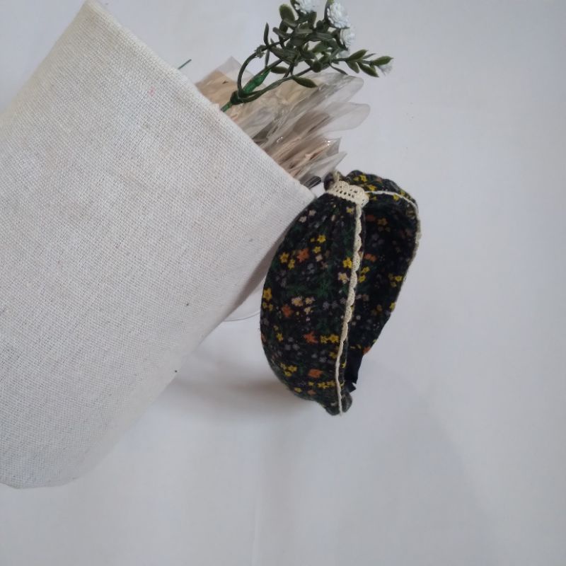 Bờm/cài vintage hoa nhí ren siêu xinh cho Mẹ và Bé