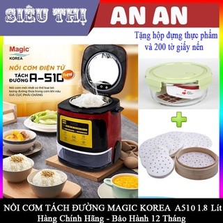 Nồi cơm điện tách đường 3.5L MAGIC KOREA A-510 công suất 900w bảo hành 12 tháng.