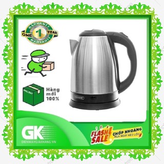 Bình siêu tốc Sunhouse 1.8 lít SHD1182 -Có thể xoay bình 360 độ trên đế tiếp điện,Đèn báo nước sôi.