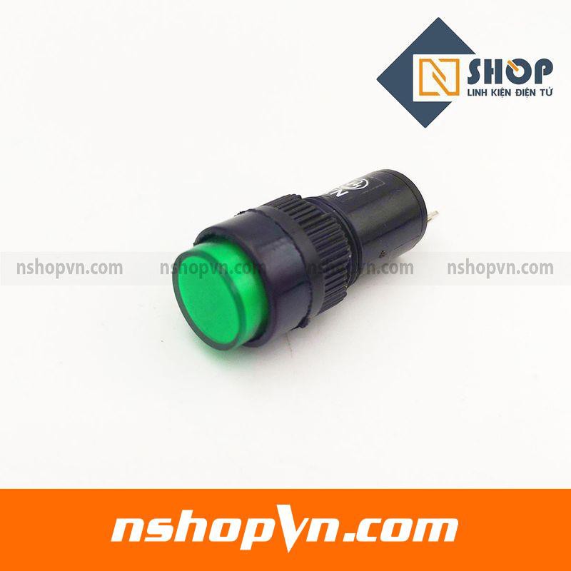 Đèn báo NXD-212 12VDC màu đỏ - Xanh lá