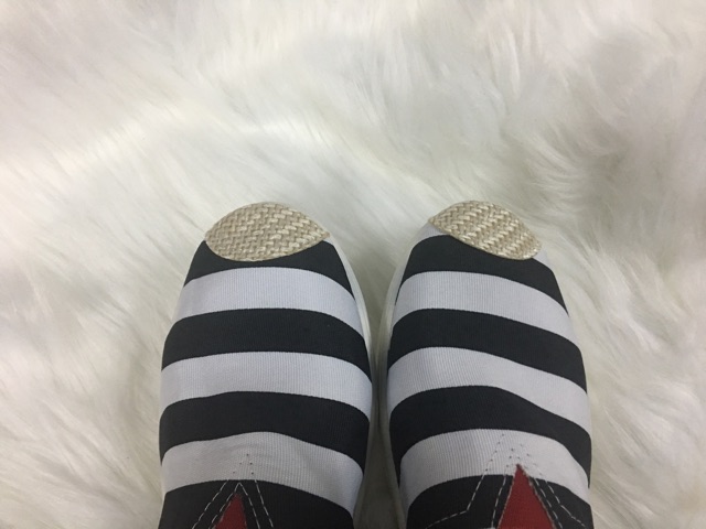 Giày vải/ giày slip on thổ cẩm/sọc/đầu lâu/hoa đào đẹp-siêu dẻo-hoạ tiết thêu 0007 | BigBuy360 - bigbuy360.vn