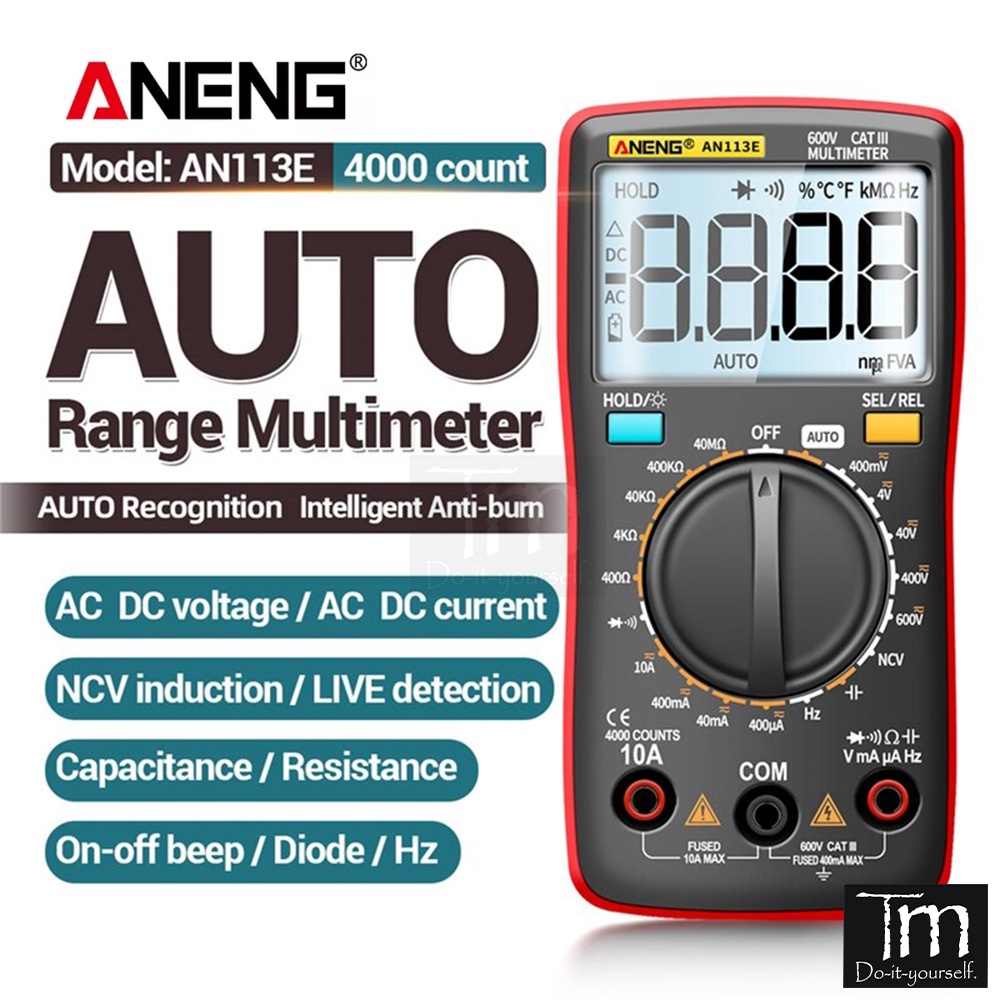 Đồng Hồ Vạn Năng ANENG AN113E