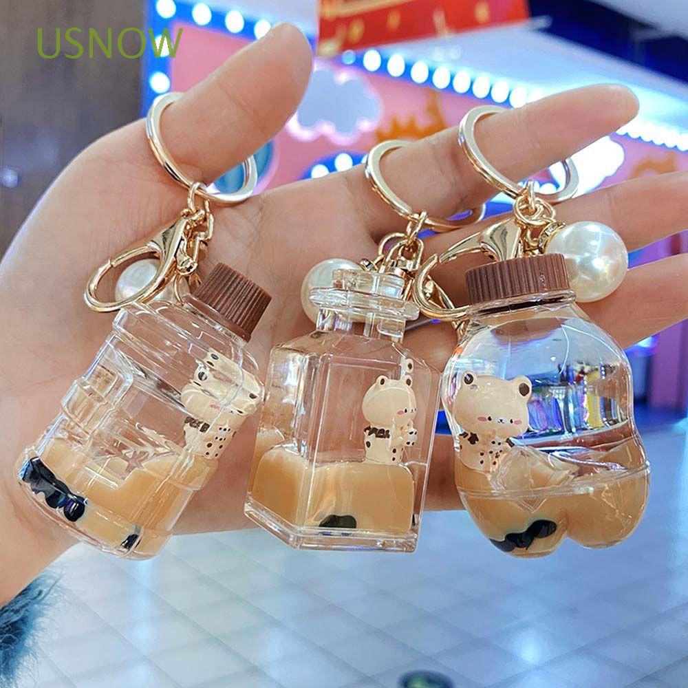 Móc Chìa Khóa Hình Ly Trà Sữa Dễ Thương Bắt Mắt