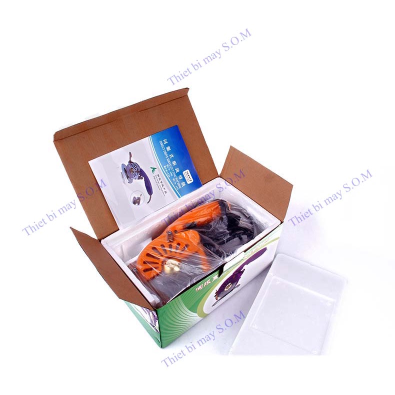 Máy Cắt Vải cầm tay mini RCS -100 có đèn led chiếu sáng với 3 chế độ chạy