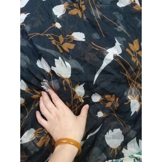 vải voan hoa nhiều mẫu