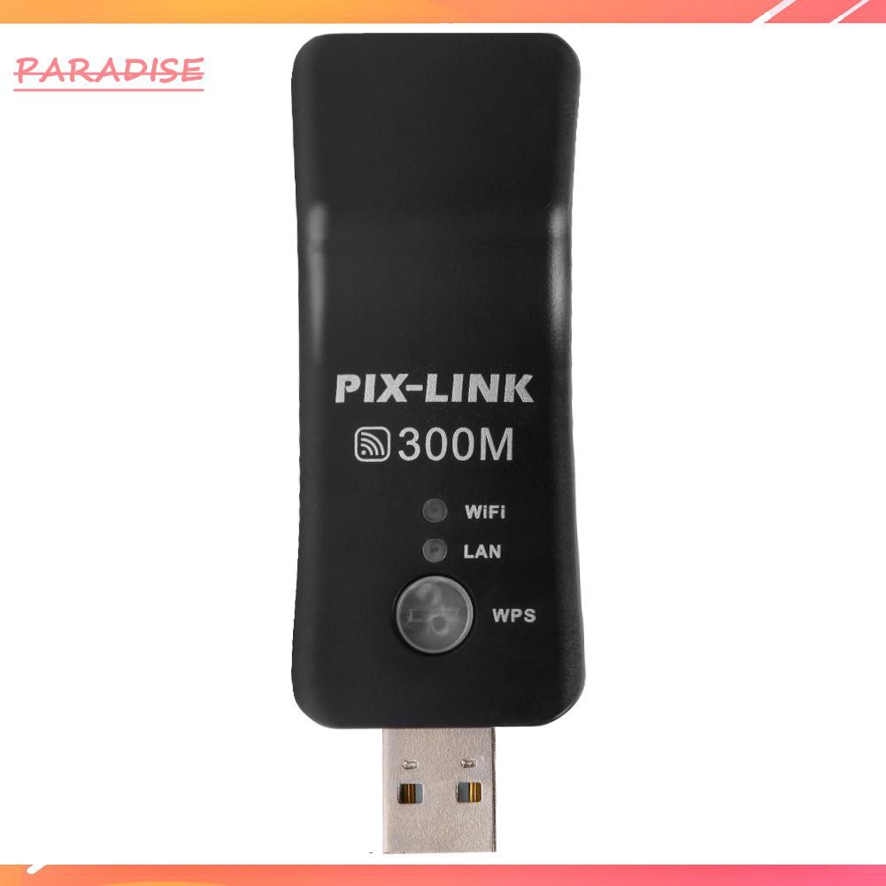 Thiết Bị Thu Sóng Wifi Không Dây Cổng Usb Tv 300mbps Rj45 Wps | BigBuy360 - bigbuy360.vn