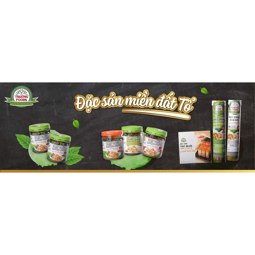 combo SIÊU PHẨM Đặc sản Phú Thọ: THỊT CHUA -THỊT MUỐI-CÁ THÍNH