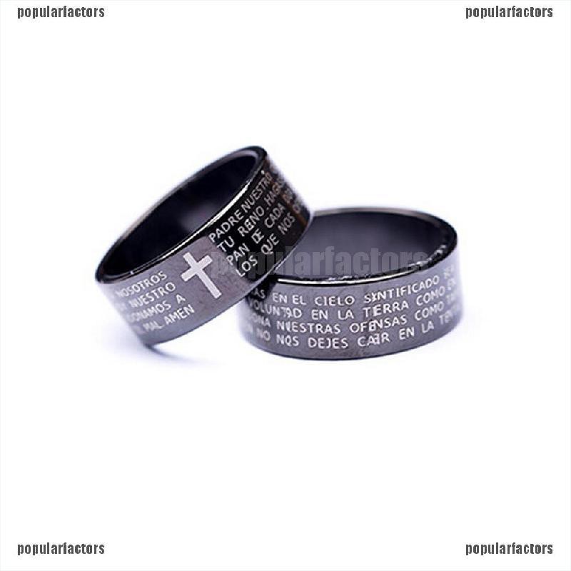 Vòng Tay Kim Loại Khắc Chữ Thập Thời Trang Cho Nam Và Nữ