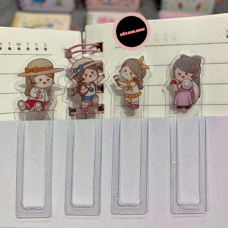 Sổ lò xo A6(8.7x11.3cm) - 128 trang, có kèm tag nhớ trang