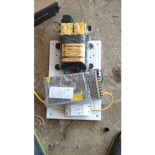 [ Ráp sẵn] Bộ phun sương tưới cây tự động (hẹn giờ or smart wifi ) tưới lan, tưới hoa trừ dây béc