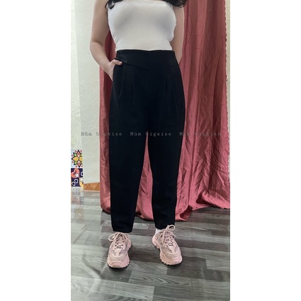 [MUM BIGSIZE] Quần baggy công sở bigsize