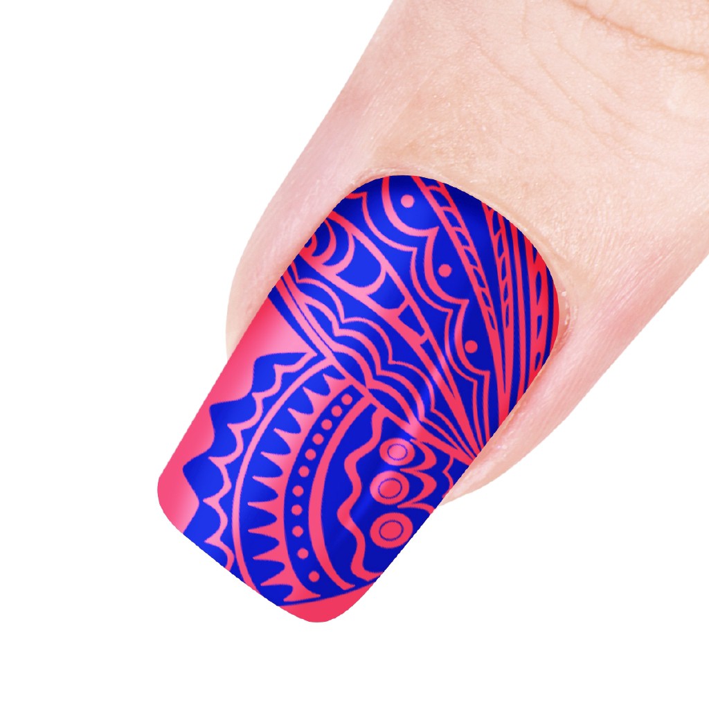 [Hàng mới về] Khuôn in hình làm móng nghệ thuật đẹp mắt tiện dụng