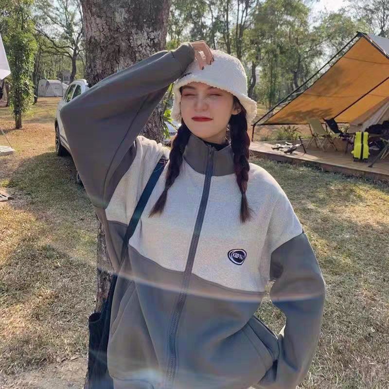 (order) ÁO KHOÁC NỈ ULZZANG 2 MÀU HÀNG QUẢNG CHÂU | BigBuy360 - bigbuy360.vn