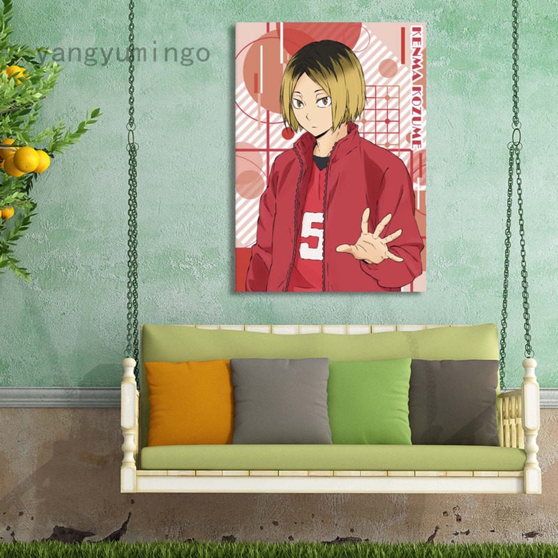 Tranh Treo Poster Hoạt Hình Anime Nhật Bản Haikyuu! Shoyo Hinata Shonen